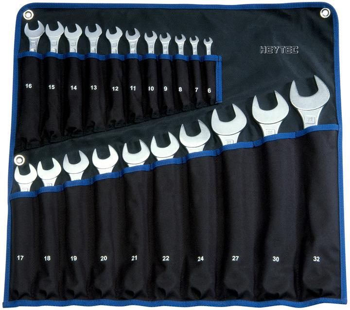 Actual product image HEYTEC Combination spanner set 8/10/12/13/14/15/17/19 mm (19 mm)
