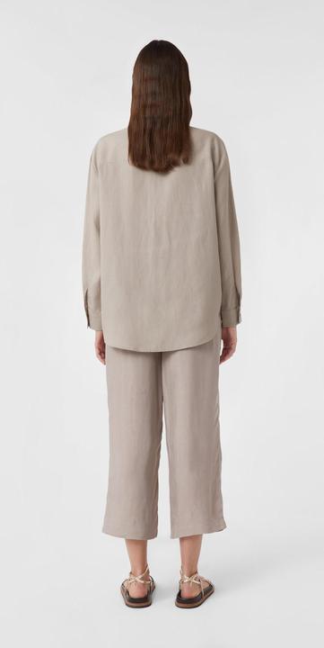 Immagine prodotto Comma Bluse Hemdbluse aus Leinenmix im Relaxed Fit (48)