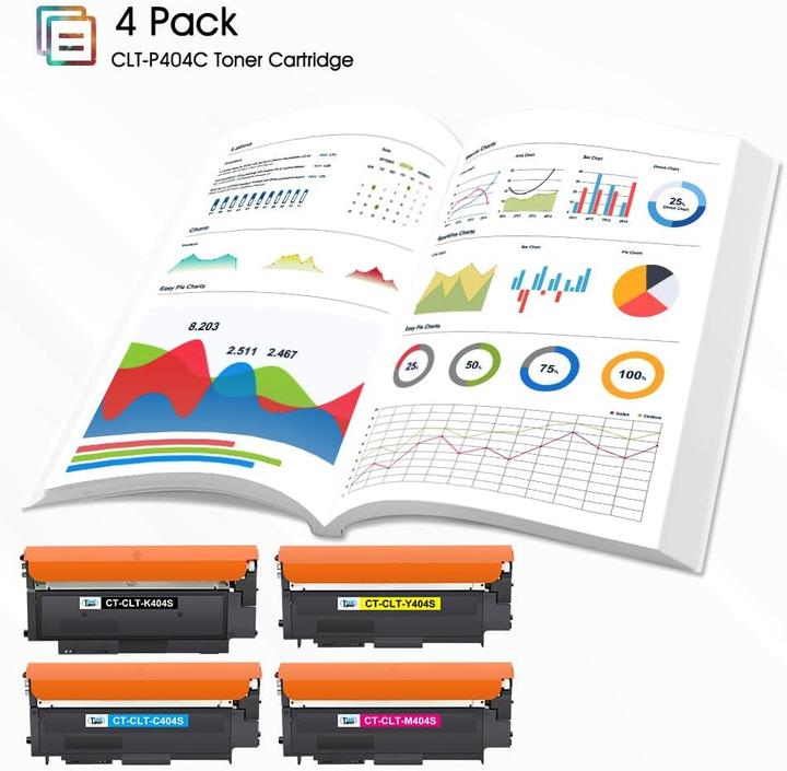 Produktbild Cool Toner 4er-Pack Toner für Samsung C43X und C48X-Serien