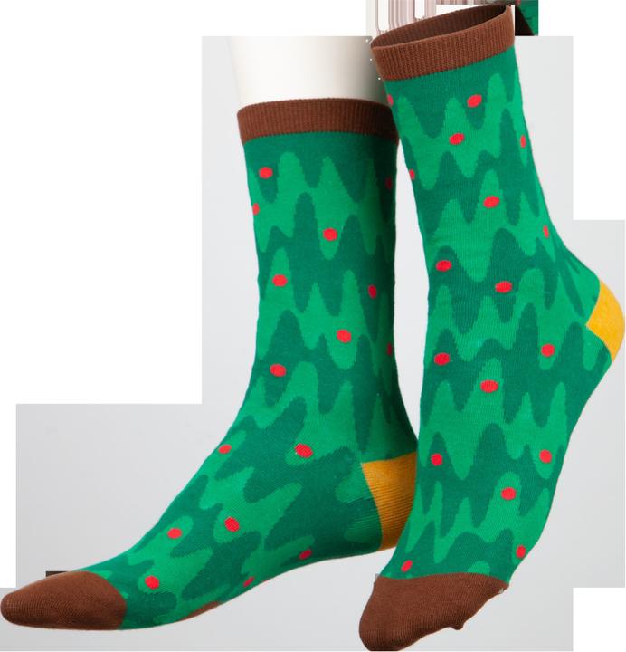 Actual product image Eat My Socks Xmas Tree - Socken (One size)