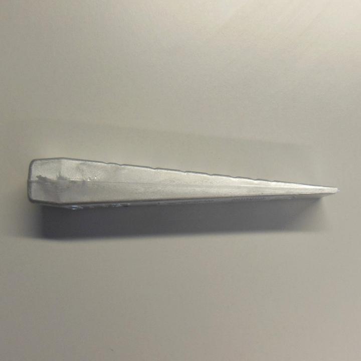 Productafbeelding Ochsenkopf Aluminium massieve wig 550 g