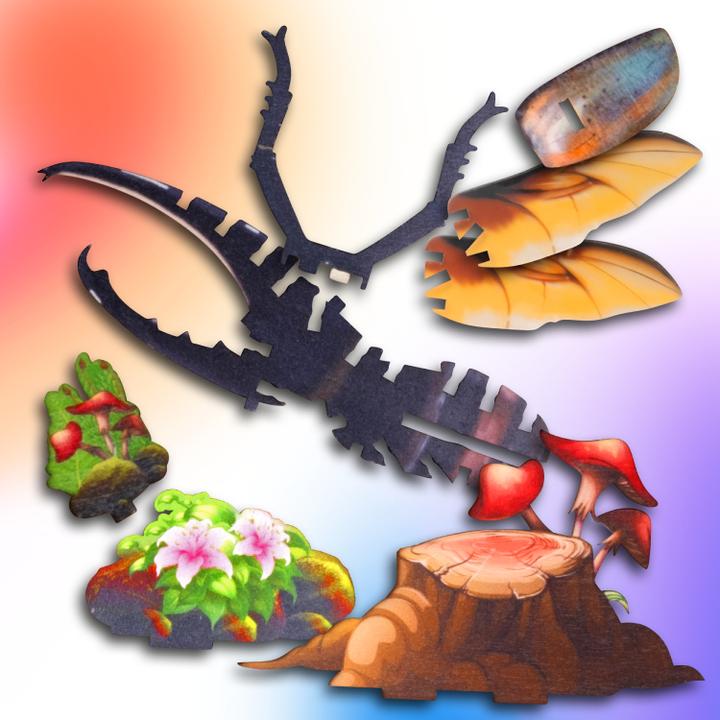 Produktbild Escape Welt Herkuleskäfer - 3D Holzmodell (59 Teile)