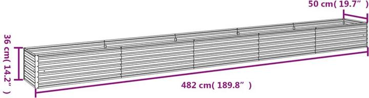 Produktbild vidaXL Hochbeet für den Garten