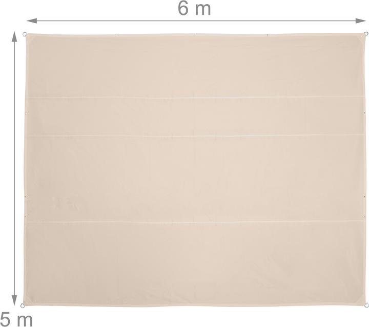 Produktbild Relaxdays Sonnensegel (600 x 500 cm)