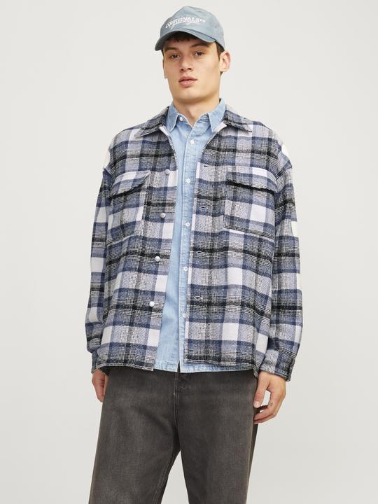 Image du produit Jack & Jones Jorvesterbro Check Overshirt Ls Sn (L)