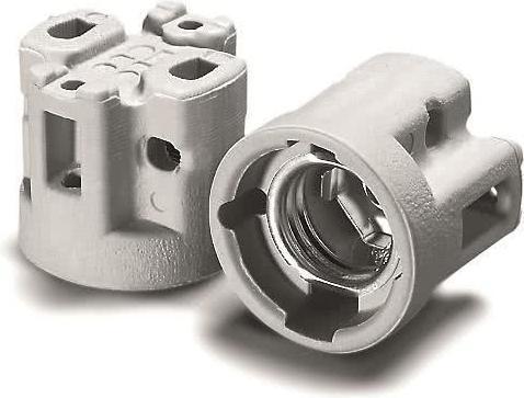 Produktbild Houben Porzellan Fassung E27 102617 m. Lampensicherg. f. Entladungslampen