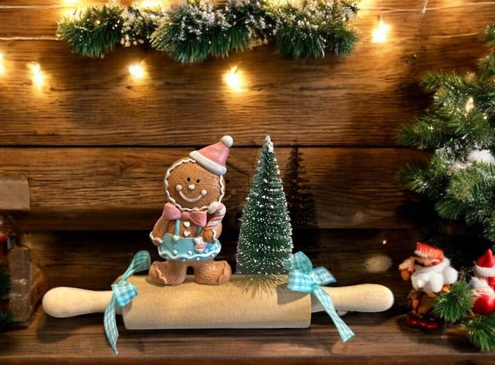 Image du produit GuGus Deko XMAS Wallholz rosa türkis