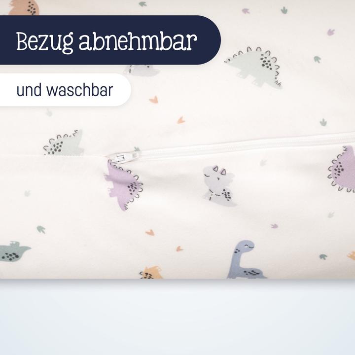 Actual product image Julius Zöllner Jersey nursing cushion - 190 - Little Dinos (76 cm)