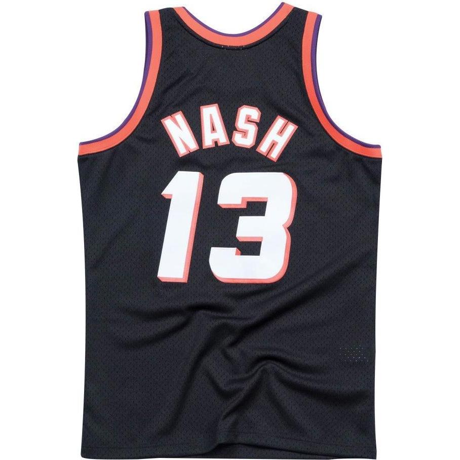 Thumbnail - Mitchell & Ness, Herren, Sportshirt, NBA Phoenix Suns 2.0 #Steve Nash Trikot Herren (XL), Schwarz, XL