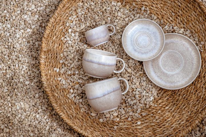 Produktbild Like. by Villeroy & Boch Kaffeetasse Perlemor Sand (190 ml, 1 x)
