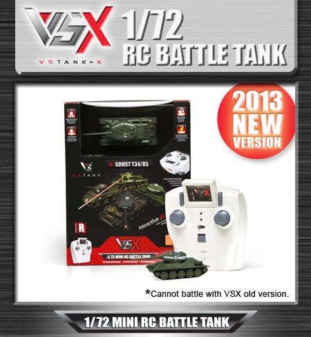 Produktbild VSTank Russia T34 White Cross ID4 (RTR Ready-to-Run)