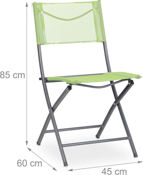 Actual product image Relaxdays Gartenstuhl