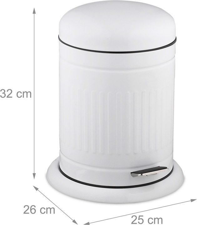 Immagine prodotto Relaxdays bidone-bagno (5 l)