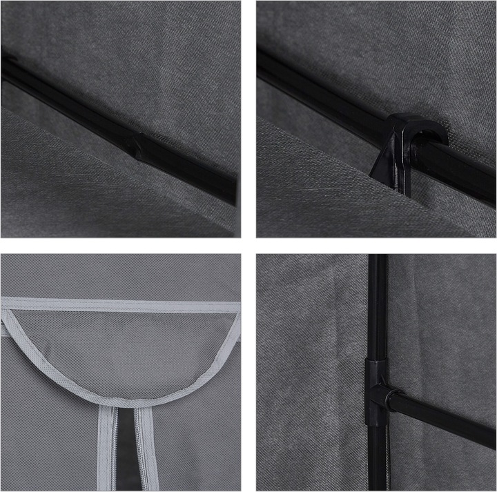 Actual product image Relaxdays Anna Wardrobe (60 x 45 x 157 cm)