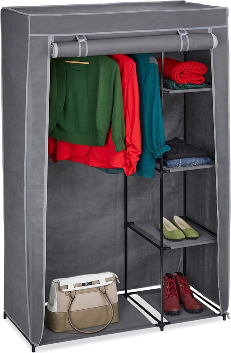 Produktbild Relaxdays Stoffschrank (105.5 x 45 x 161 cm)