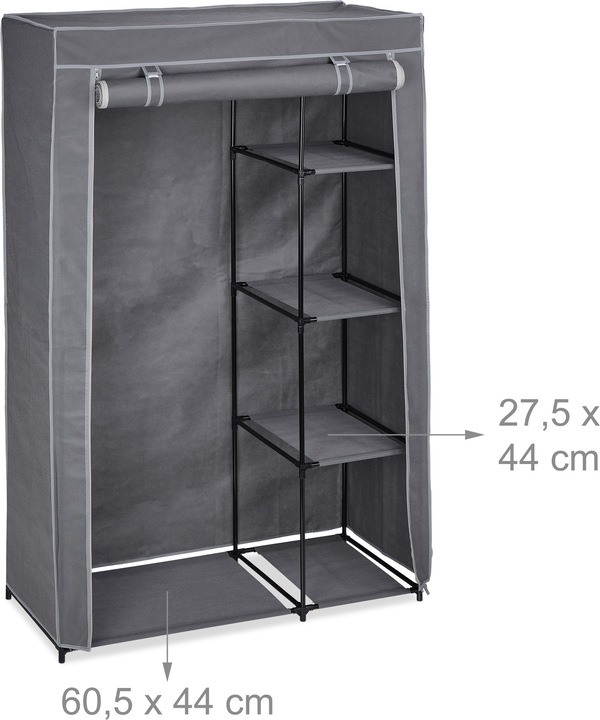 Produktbild Relaxdays Stoffschrank (105.5 x 45 x 161 cm)