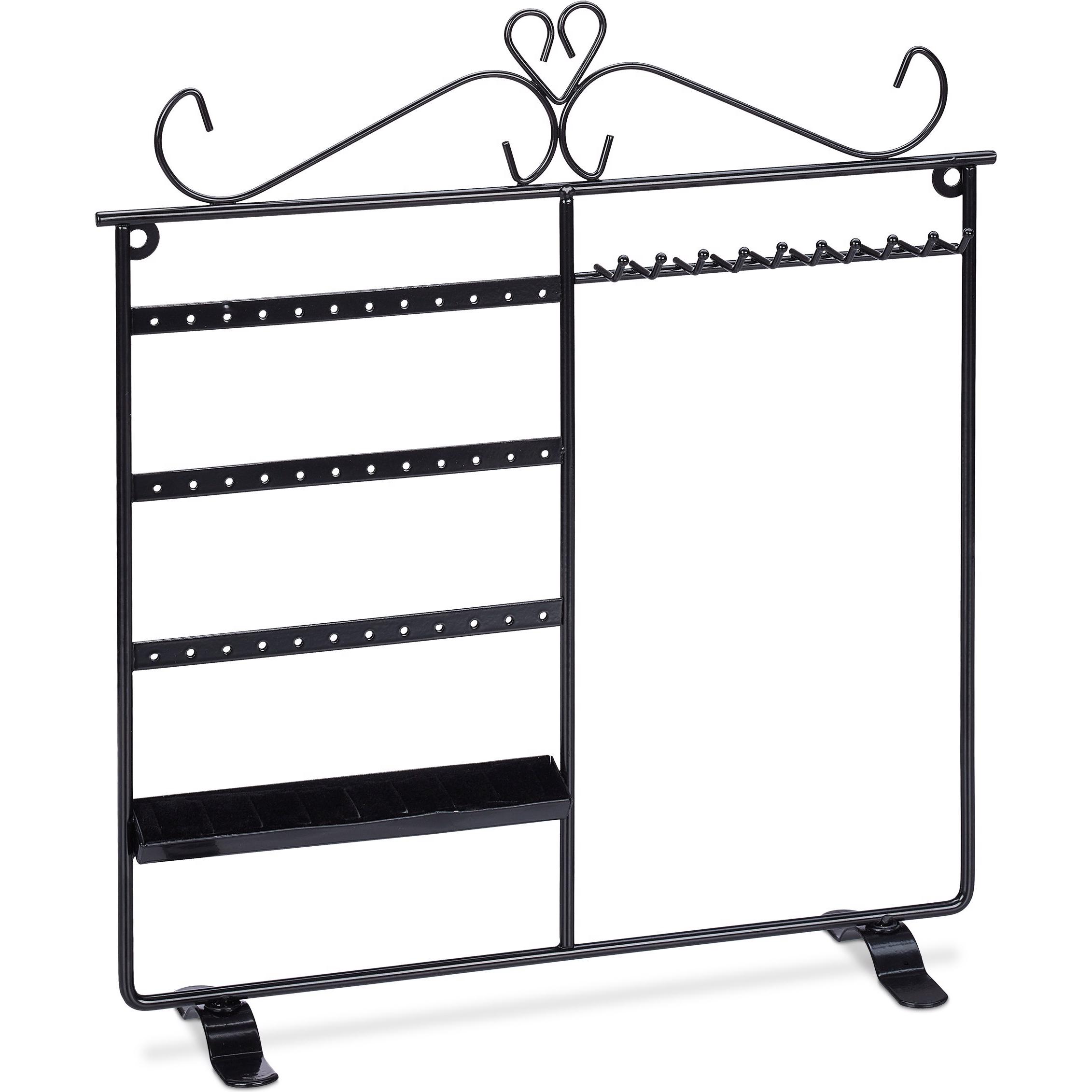 Thumbnail - Relaxdays, Uhrenbox + Schmuckaufbewahrung, Schmuckhalter, Schwarz