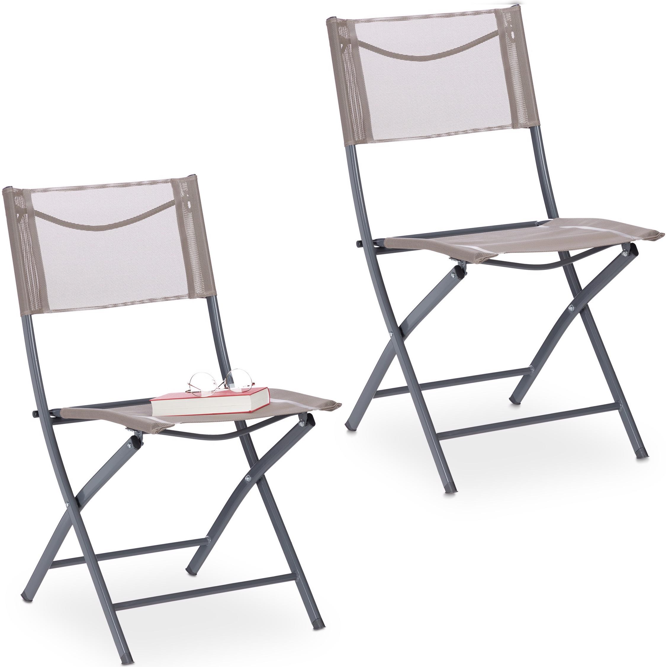 Relaxdays, Gartenstühle, Gartenstuhl