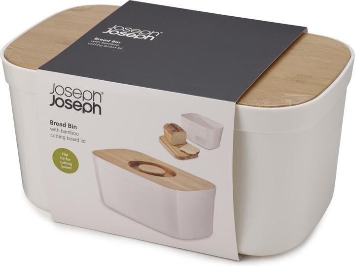 Produktbild Joseph Joseph Brotbox Polypropylen/Bambus, weiss, 37x18x22 cm
