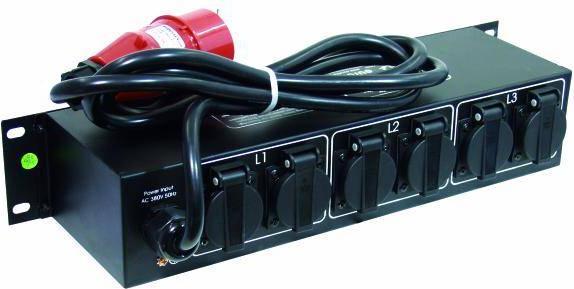 Actual product image Eurolite SB-65/19 CEE power distributor