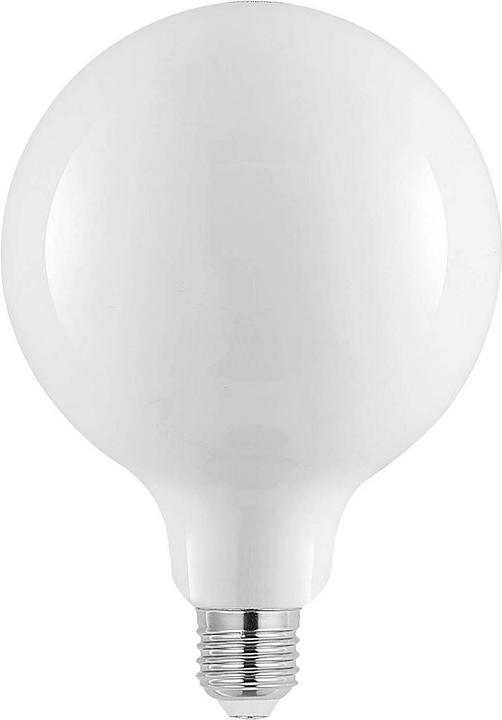 Actual product image Arcchio LED lamp E27 8W 2,700K G125 Globe, dimmable, opal (E27, 980 lm)