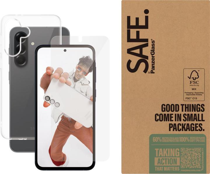 Actual product image PanzerGlass SAFE. by ® 2-in-1 Bundle Samsung Galaxy A56 5G (Samsung Galaxy A56)