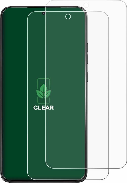 Actual product image ScreenLeaf Protective film sustainable screen protector screen protector film clear transparent (2 pcs., Motorola ThinkPhone 25)