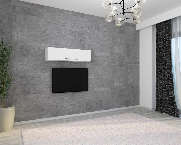 Image du produit VCM Étagère murale en bois Étagère suspendue Armoire murale pliante Arila XL (30 x 30 x 115 cm)