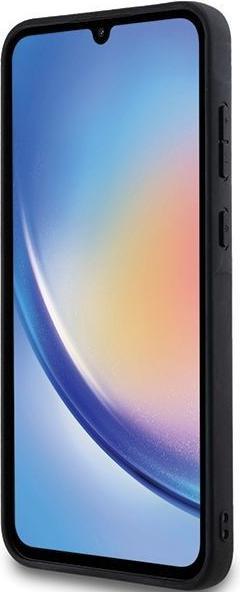 Produktbild Karl Lagerfeld KLHCSA35GKNPSK A35 A356 czarny/black hardcase Fixed Glitter Ikonik Logo Metal Pin (Samsung Galaxy A35)