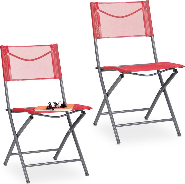 Actual product image Relaxdays lawn chair