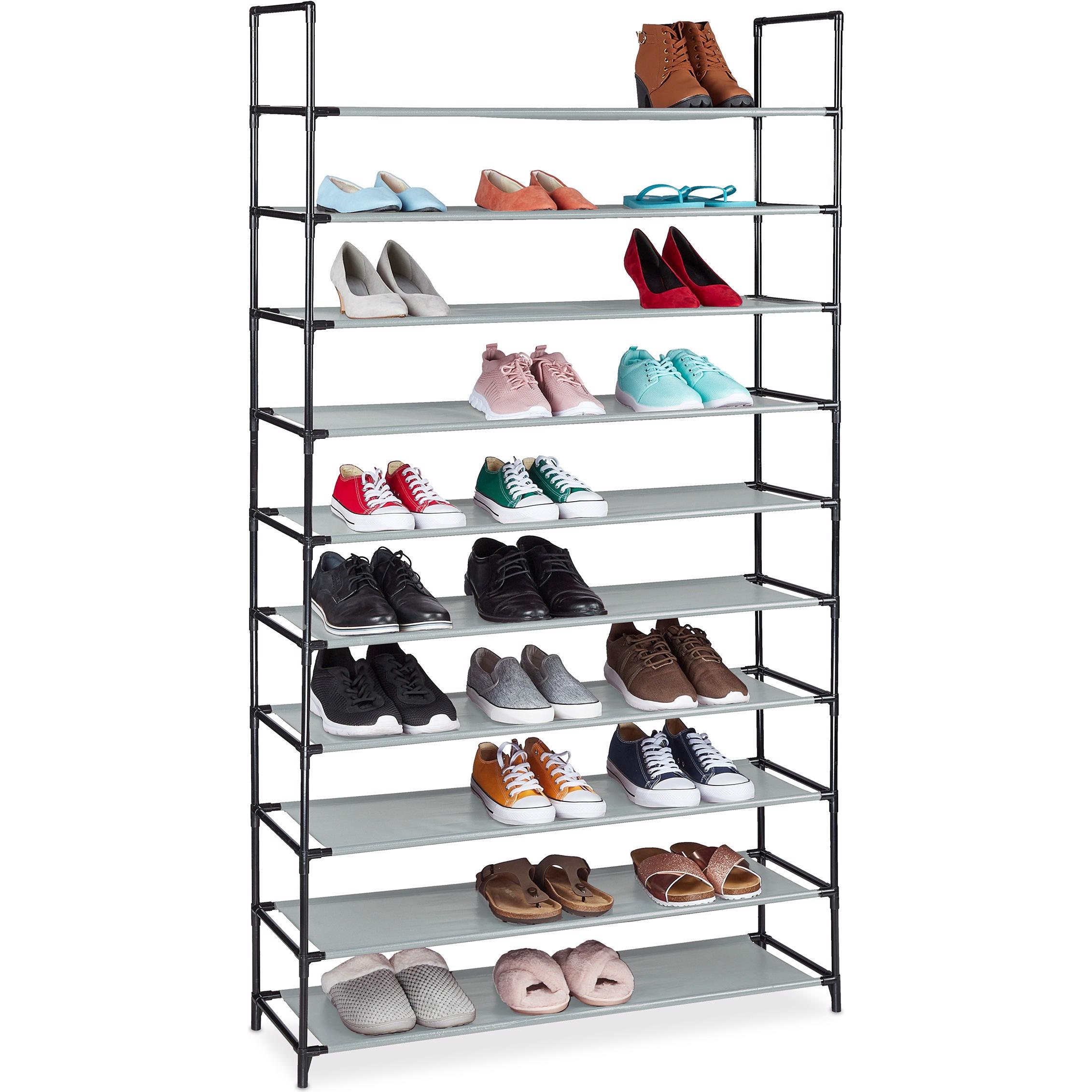 Relaxdays, Schuhschrank, Mila (99 x 29.5 x 176.5 cm)