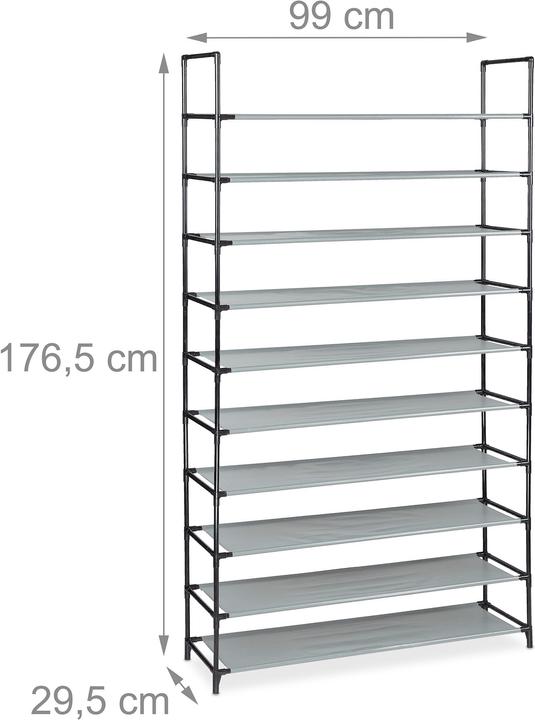 Actual product image Relaxdays Mila (99 x 29.5 x 176.5 cm)