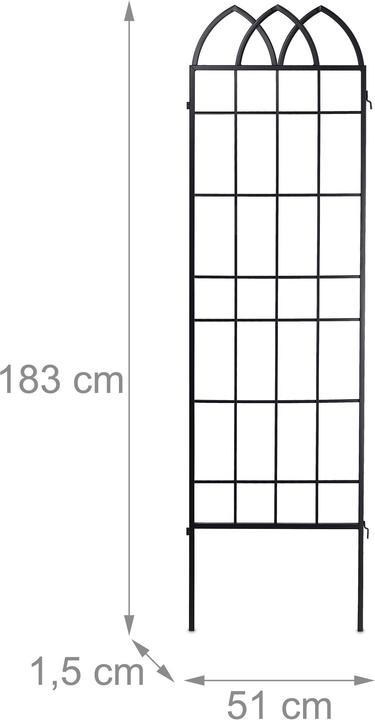 Produktbild Relaxdays Rankgitter (1.50 cm, 51 cm)