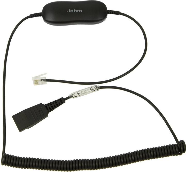 Jabra Kabel QD -> RJ9 GN1216 gewendelt Avaya one-X