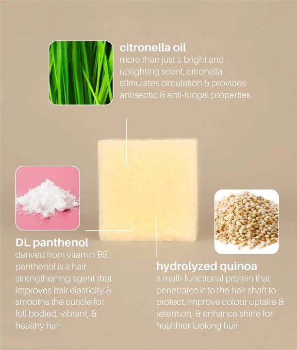 Actual product image Green Room Shampoo & Conditioner Set Sunny (720 ml, Solid shampoo)