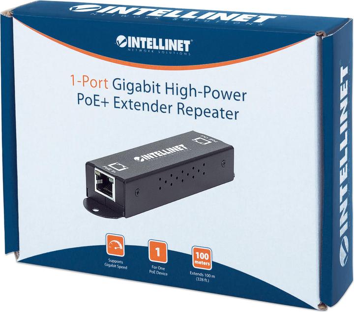 Produktbild Intellinet Gigabit High-Power PoE+ Extender Repeater (2 Ports)