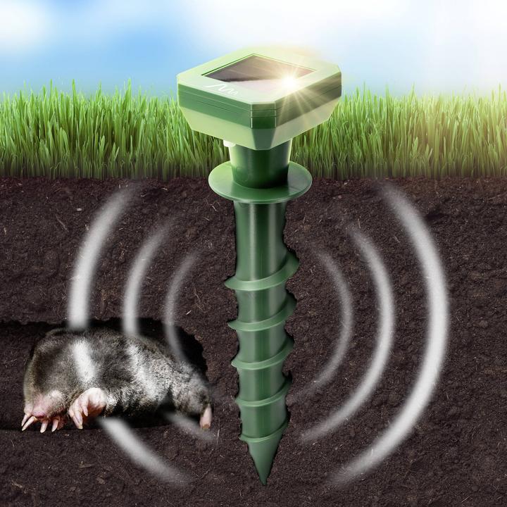 Actual product image Gardigo Wühlmausvertreiber Funktionsart Solar Wirkungsbereich 700 m² 1 St.