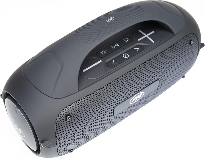 Produktbild PNI Tragbarer Lautsprecher FunBox BT600, mit Bluetooth, 65 W, MP3-Player, Kartenleser, USB, kabellos (8 h, Akkubetrieb)