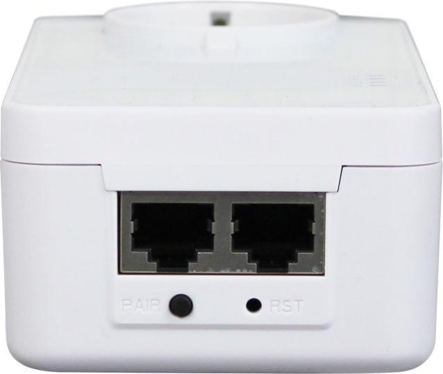 Produktbild Allnet Powerline 1200Mbit 2er Bundle Bridge RJ45 HomePlugV2 "SmartLink" Passtrough ALL1681205v2 (1200 Mbit/s)