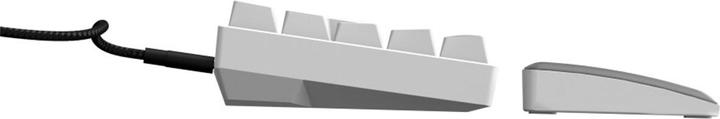 Produktbild Urage Gaming-Tastatur Exodus 760 Mechanical Mini, Weiss (DE, Kabelgebunden)