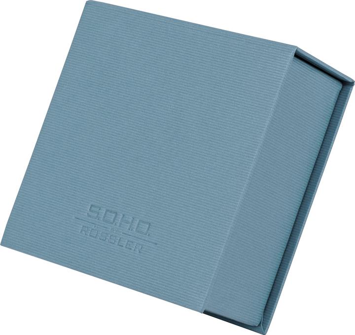 Produktbild Rössler Notizzettel-Dispenser S.O.H.O. 11 x 4.6 x 11 cm, Denim