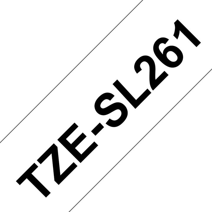Actual product image Brother TZE-SL261 (3.60 cm, Black)