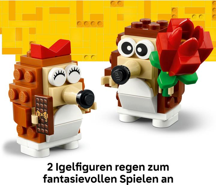 Produktbild LEGO Igel und ihr Picknick-Date (40711, LEGO Saisonale Sets)