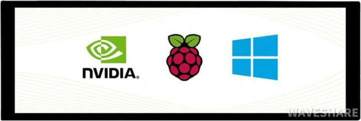 Actual product image WaveShare 7.9inch HDMI Capacitive Touch Display 400x1280