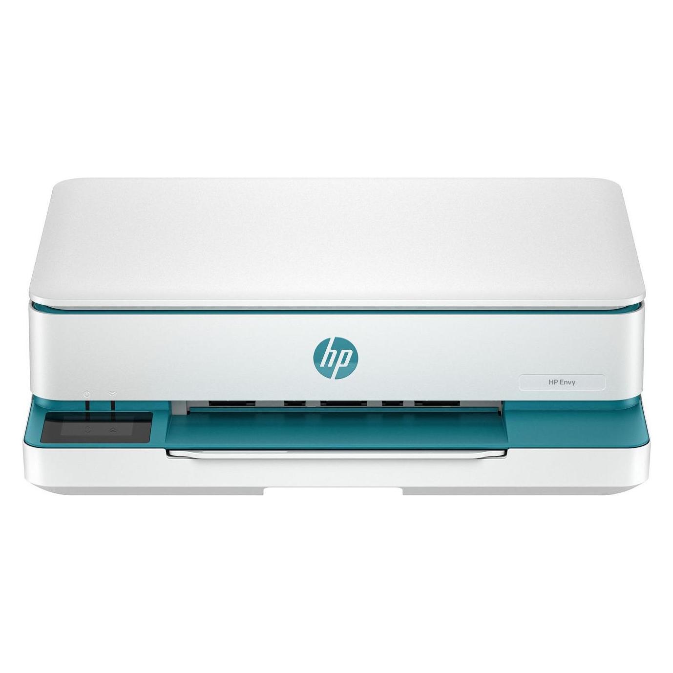 HP Envy Multifunktionsgerät (Farbe), Drucker, Weiss, Blau