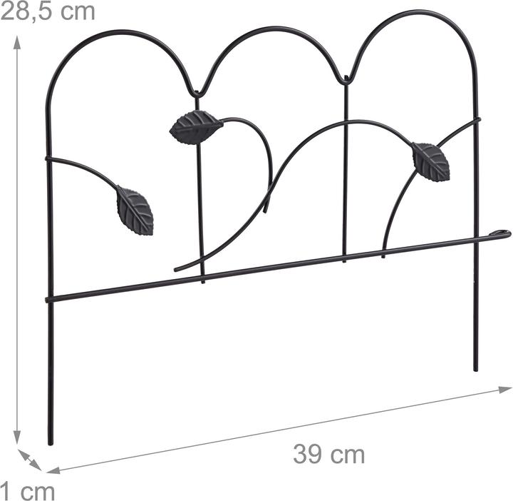 Actual product image Relaxdays Garden fencing (150 cm)