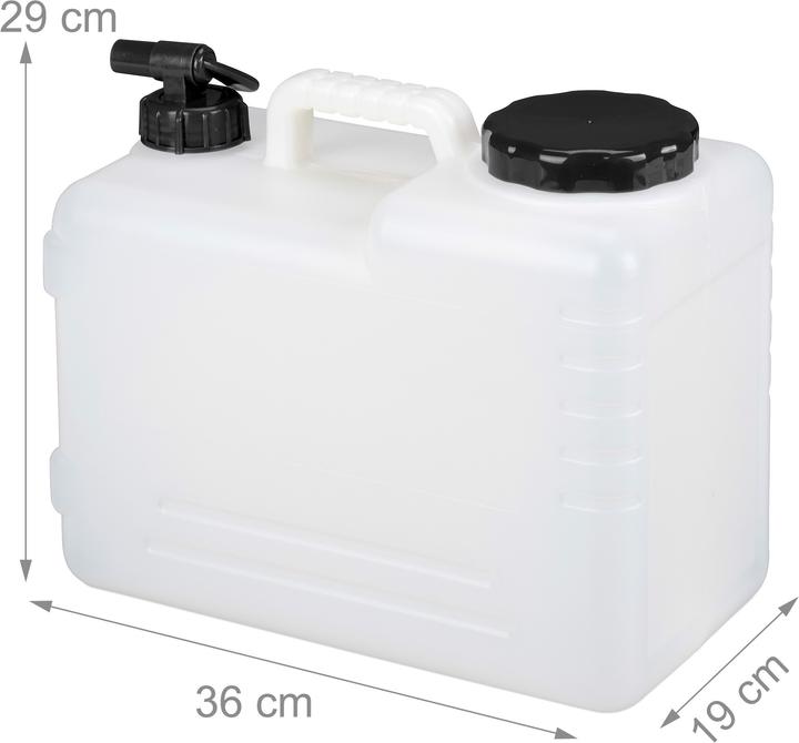 Relaxdays Wasserkanister