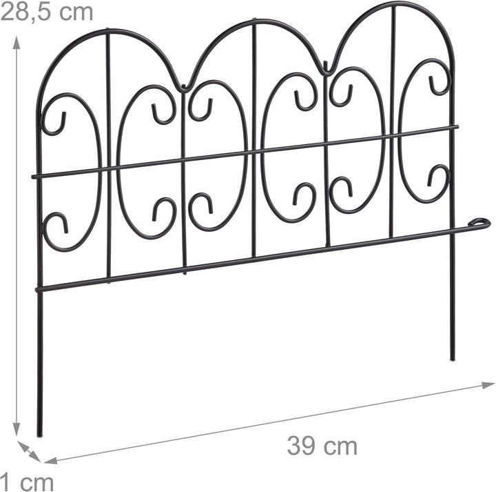 Produktbild Relaxdays Beeteinfassung (150 cm)