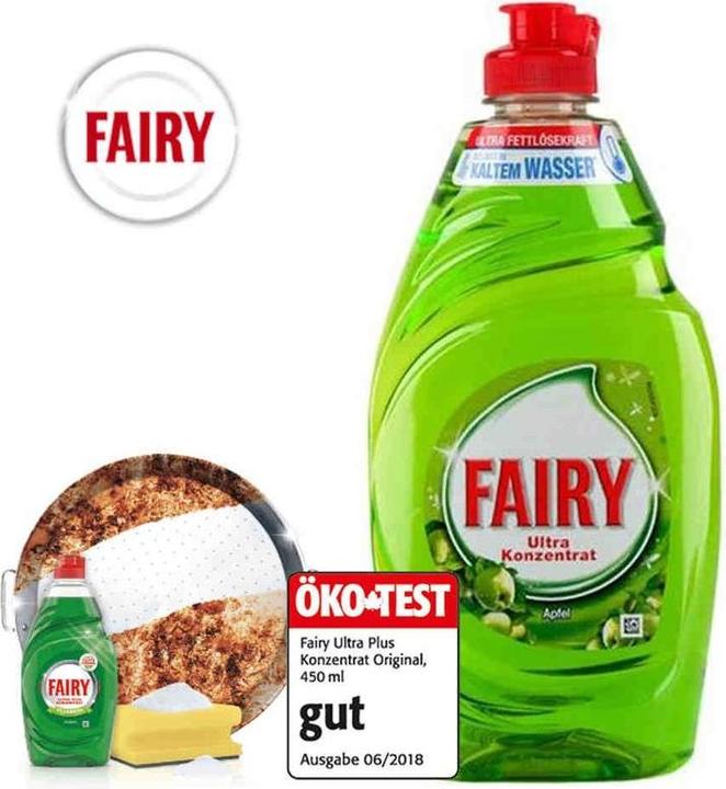 Actual product image Fairy Dishwashing liquid apple (Liquid)