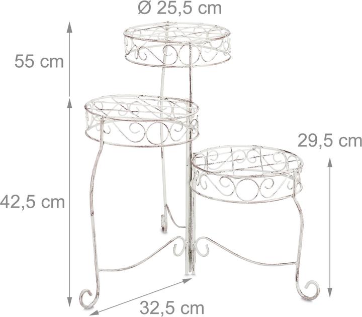 Actual product image Relaxdays Flower stairs